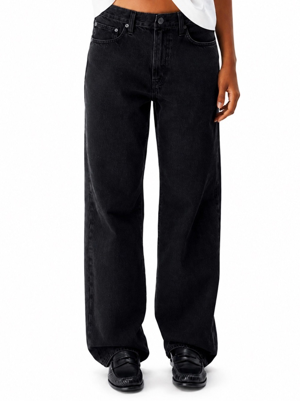 Aritzia Denim Forum The '90s Iggy Lo-Rise Baggy Jean Size 23